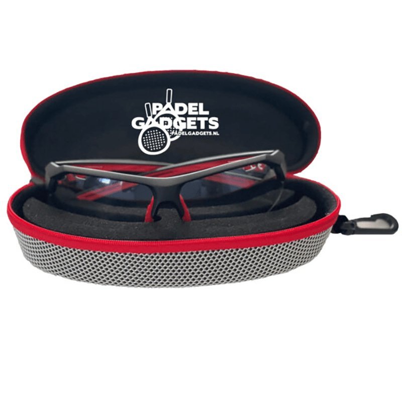 Addictive Denia Padelbril Rood/Zwart - Padelgadgets.nl