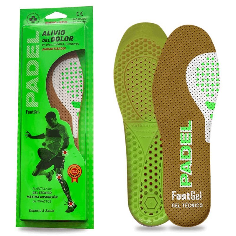 FOOTGEL Padelzooltjes - Padelgadgets.nl