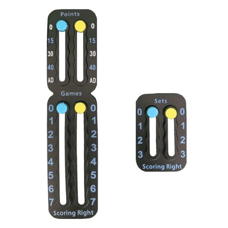 Scoring Right Scoreboard – Padel Scorebord Zwart - Padelgadgets.nl
